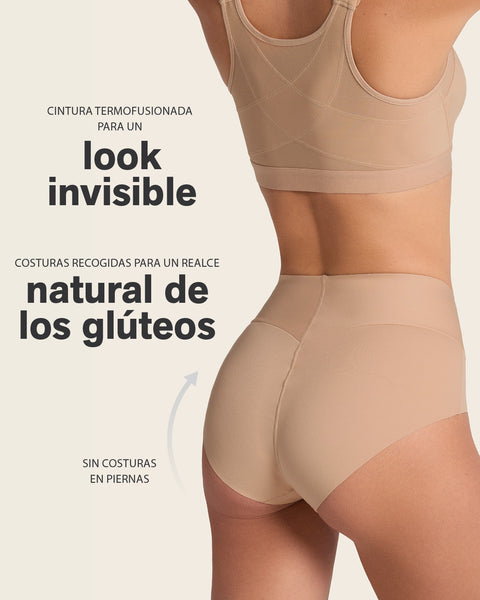 High-Tech High-Waisted Classic Sculpting Panty#color_801-golden-beige