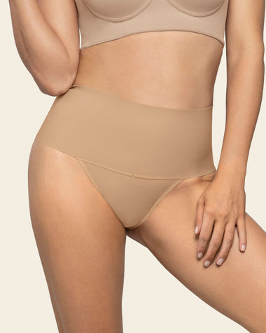  Leonisa Ropa interior clásica de compresión moderada sin  costuras para mujer, con control de abdomen, no se ve, Beige : Ropa,  Zapatos y Joyería