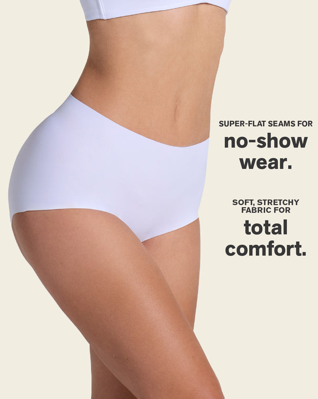 Mostly Covered Invisible Microfiber Boyshort Panty