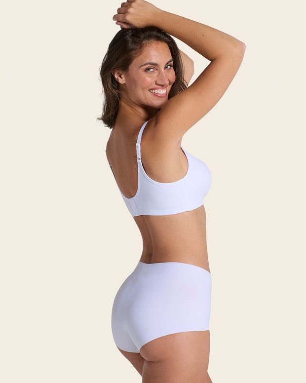 Mostly Covered Invisible Microfiber Boyshort Panty