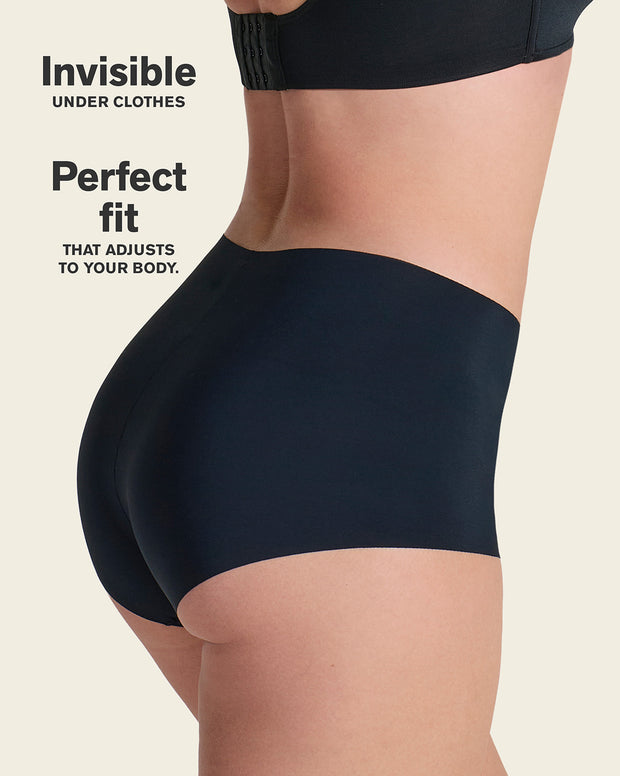 Mostly Covered Invisible Microfiber Boyshort Panty