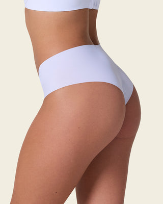 Totally Seamless Mid-Rise Microfiber Cheeky Panty#color_000-white