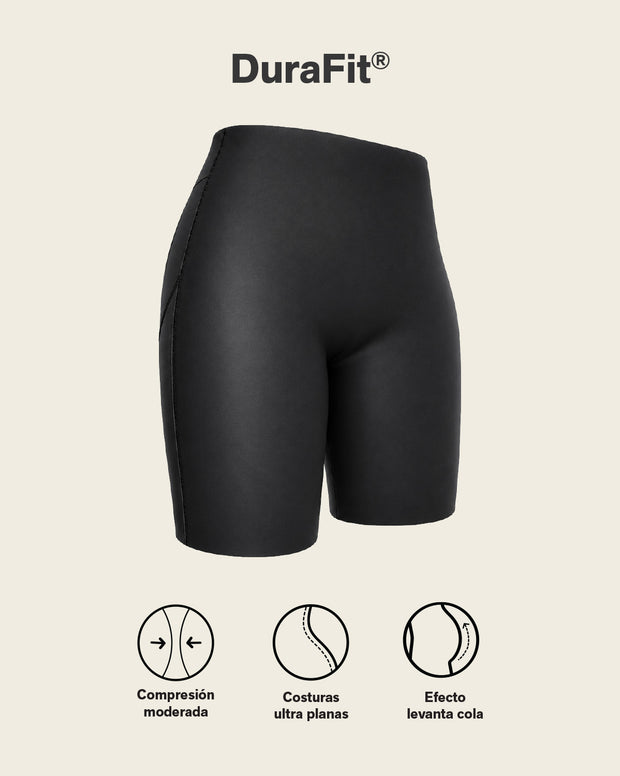 High-Waisted Mid-Thigh Shaper Short