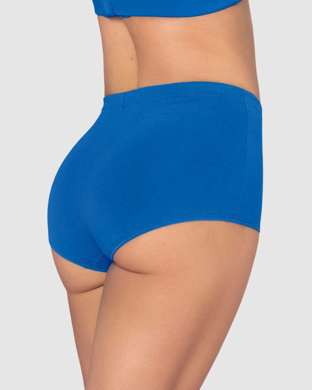 3-Pack Stretch Cotton Comfy Boyshort Panties