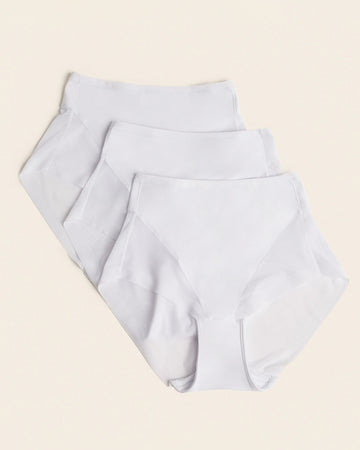 Truly undetectable comfy shaper panty#color_000-white