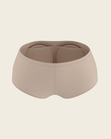 Fake Ass Shaper For Women Shape Panties Hip Dip Body Shaper Flat Stomach  High Waist Slimming Pants Butt Filler Butt Enha size XL Color Beige