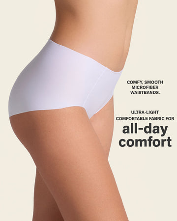 3-Pack Full Coverage Comfy Classic Panties#color_s26-rosewood-white-black