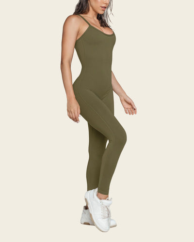Active jumpsuit / Leonisa Active by Silvy Araujo#color_869-army-green