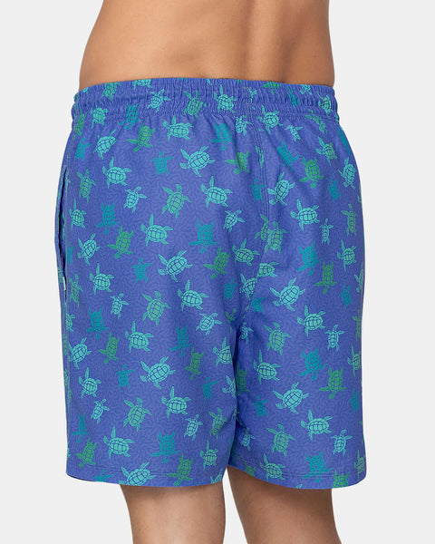 Men's Swim Trunk with Functional Side Pocket#color_b01-turtle-print