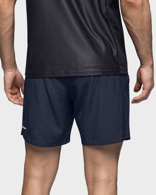 Lined active short with 3 pockets