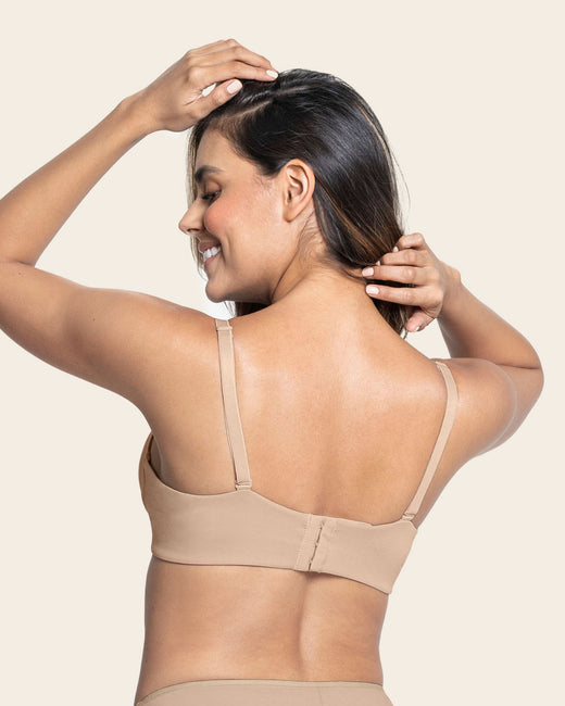 Triangular push-up bra#color_802-nude