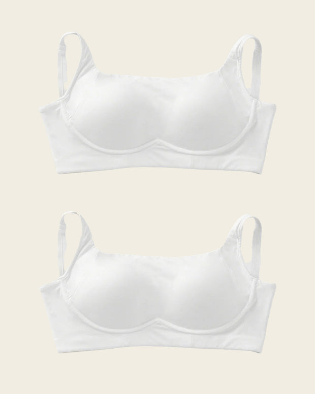 Everyday wireless support bra