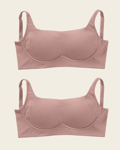 Everyday wireless support bra#color_281-rosewood