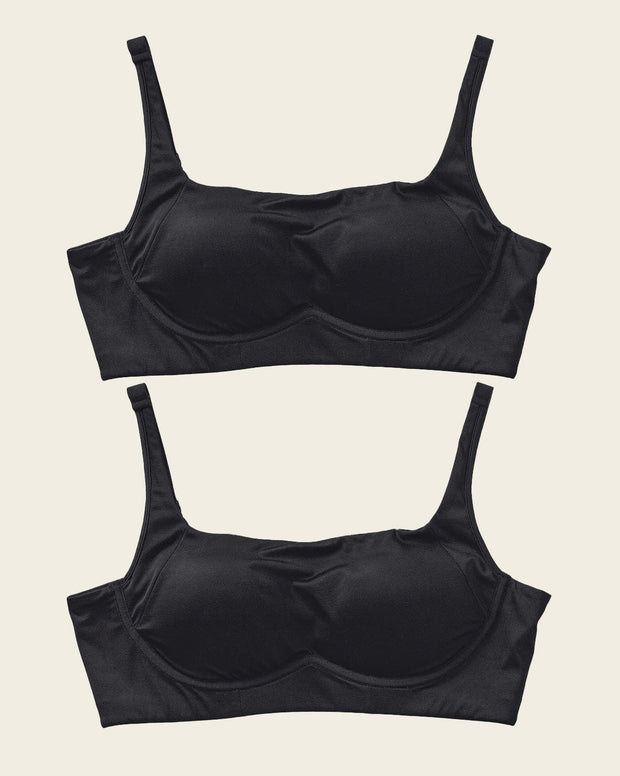 Everyday wireless support bra