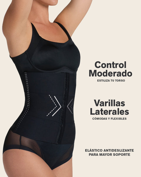 3-Belt custom waist cincher with lumbar support#color_700-black