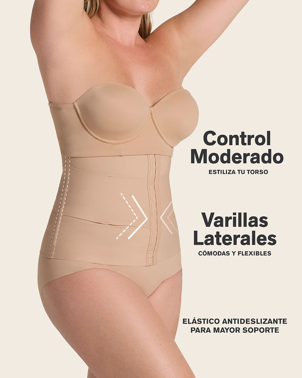3-Belt custom waist cincher with lumbar support