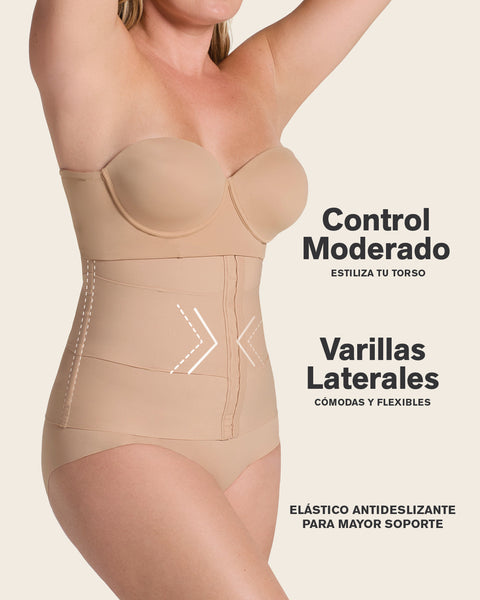 3-Belt custom waist cincher with lumbar support#color_801-golden-beige