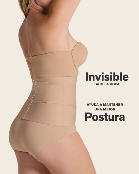 3-Belt custom waist cincher with lumbar support#color_801-golden-beige