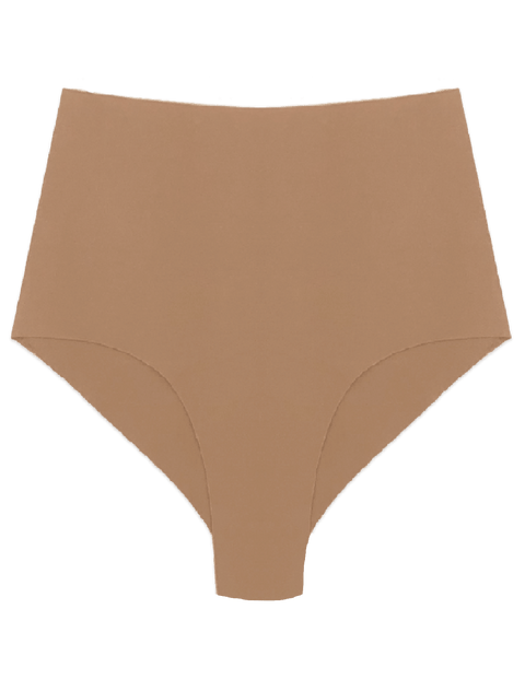 Seamless, Organic Cotton High Rise Hipster#color_001-tan