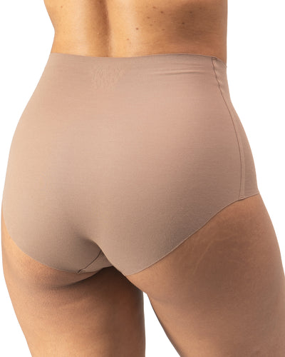 Seamless, Organic Cotton High Rise Hipster#color_001-tan