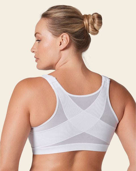 Post-Surgical Wireless Bra with Front Closure