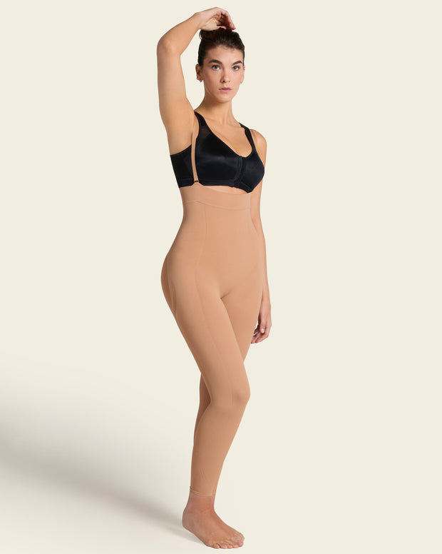 Stage 2 post-surgical ankle length bodysuit