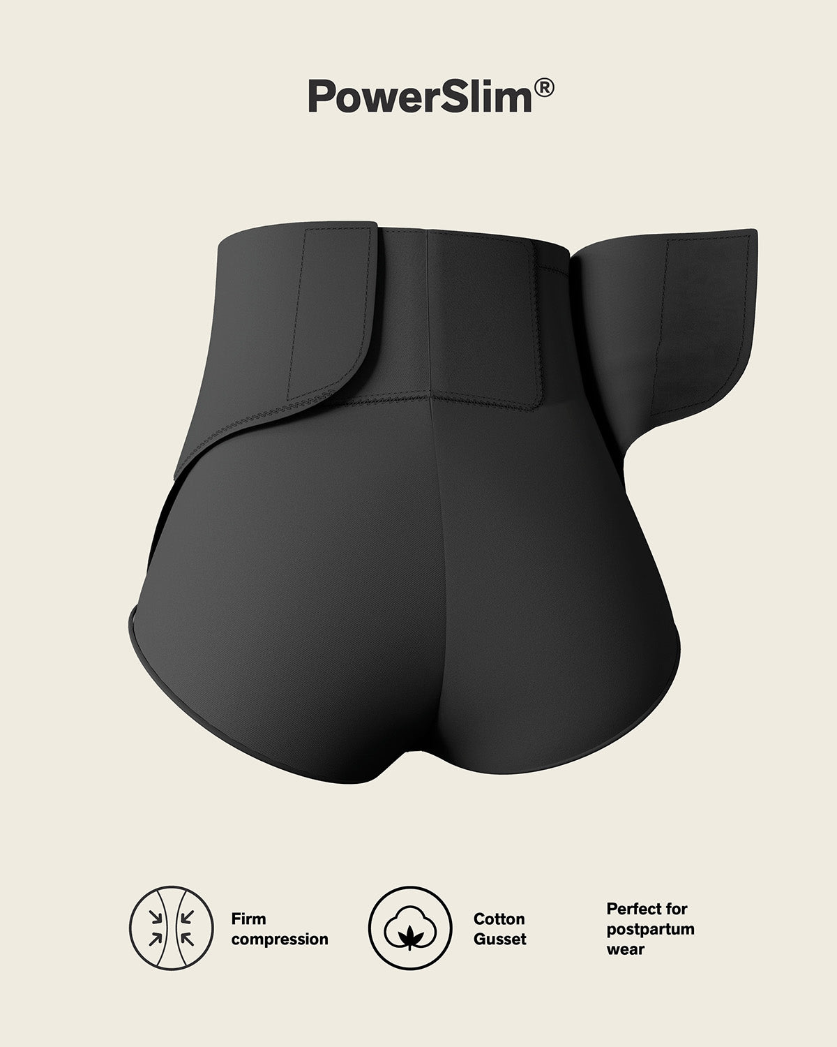 Post-Surgical Velcro Closure Firm Compression Panty | Leonisa