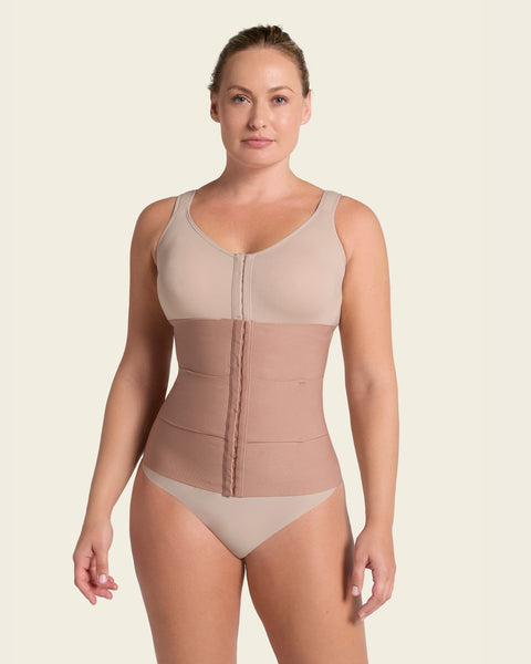 Stage 1 post-surgical abdominal binder#color_857-brown