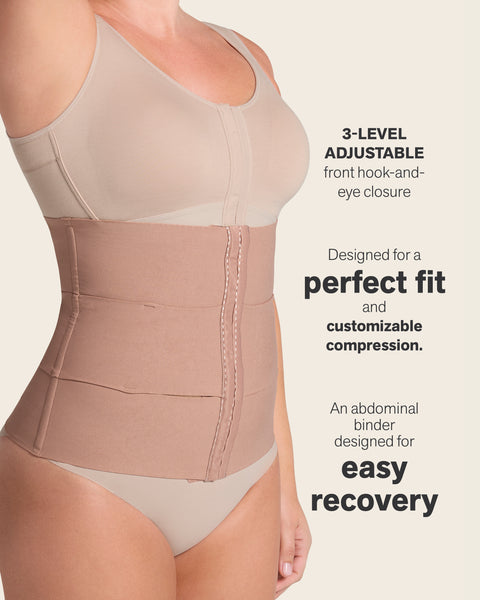 Stage 1 post-surgical abdominal binder#color_857-brown