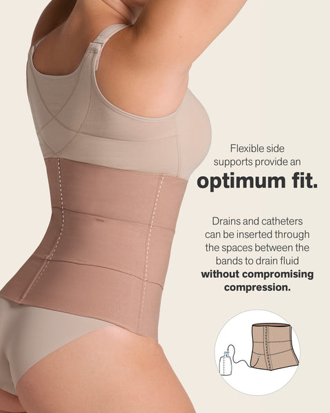 Stage 1 post-surgical abdominal binder#color_857-brown