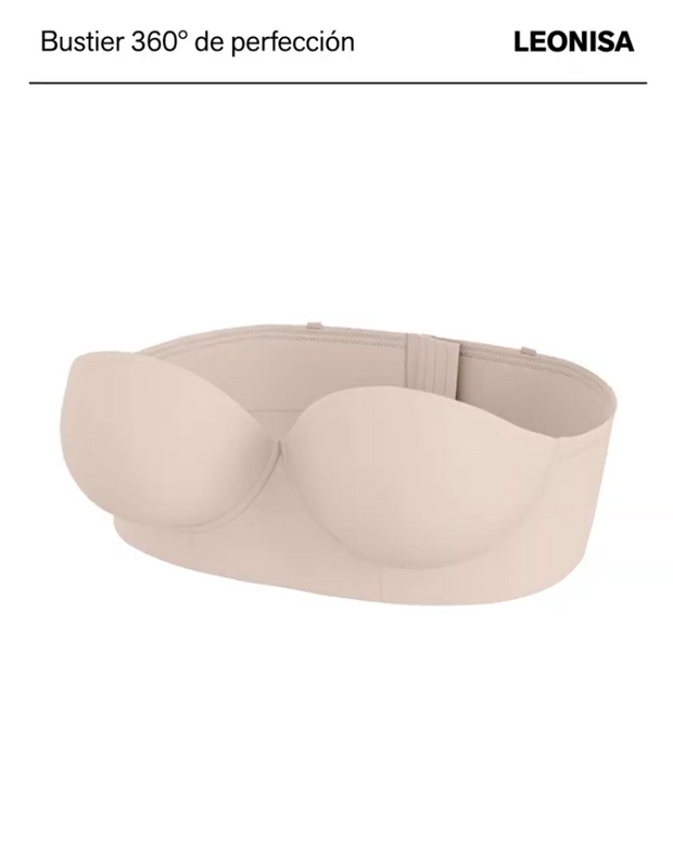 Bra 360: strapless longline contouring bra