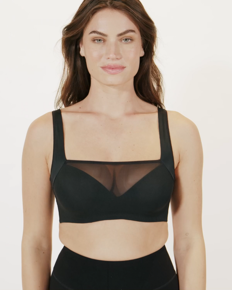 Smart Fusion Mesh Front Contouring Bra