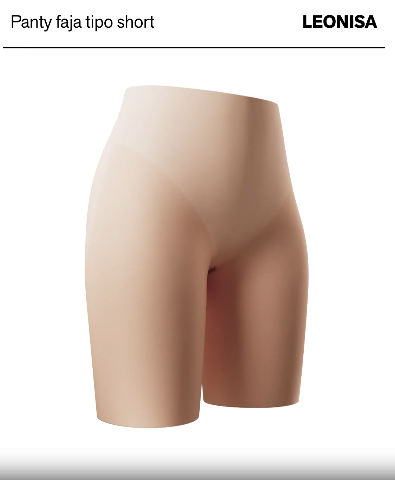 Undetectable Backless Moderate Shaper Short