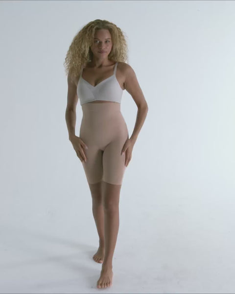 Invisible extra high-waisted shaper short#all_variants