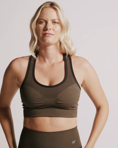 Seamless reversible sports bra#all_variants