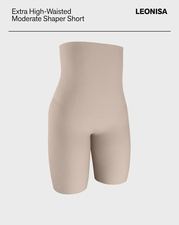 Extra high waisted firm shaper short