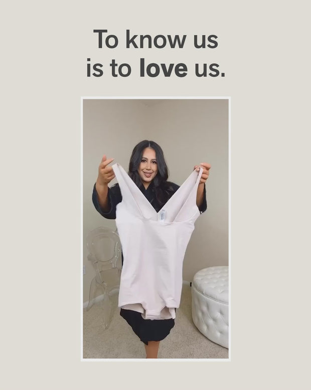 Plunge back classic sculpting body shaper