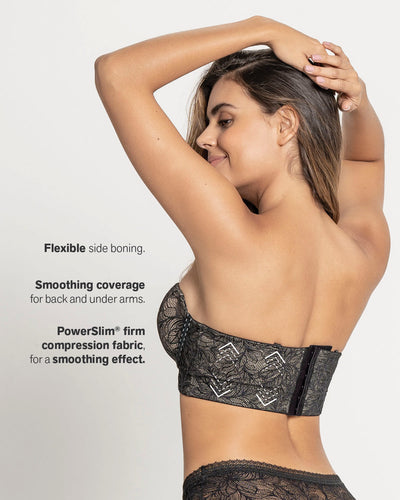 Lace 360: strapless longline contouring lace bra#all_variants
