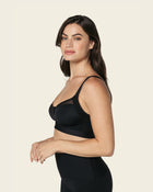 Comfortable posture corrector bra with contour cups - multi/benefit
