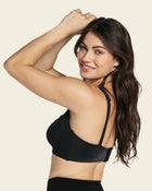 Mesh front contouring bra