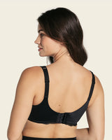 Deep coverage bra: soft lightly-lined lace underwire bra#color_700-black