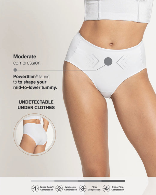 Simply seamless mid-rise sculpting brief#color_000-white