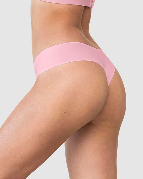 No ride-up seamless thong panty#color_304-light-pink