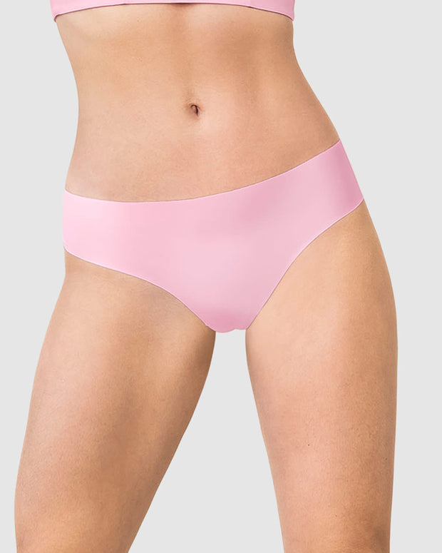No ride-up seamless thong panty#color_304-light-pink