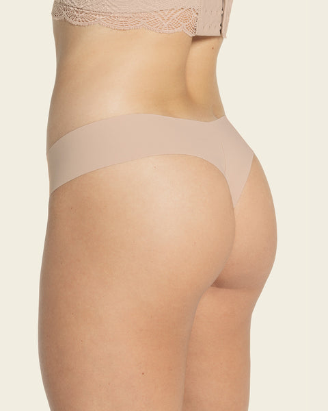 No Ride-Up Seamless Thong Panty