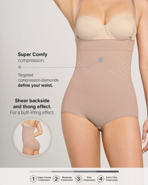 Invisible strapless classic smoothing shaper