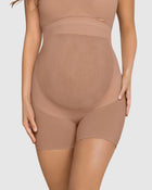 Seamless maternity support panty