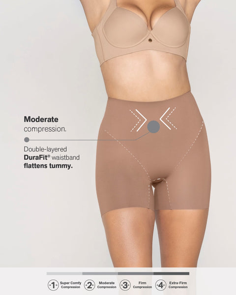 Leonisa Undetectable Padded Butt Lifter Shaper Short | Th