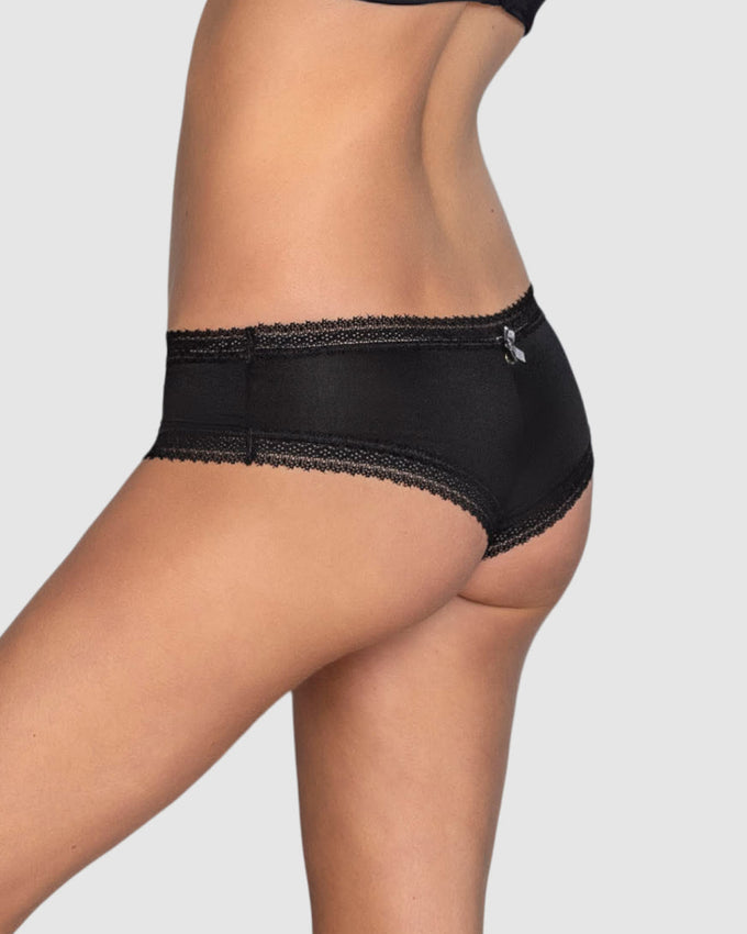 Lace border low-rise cheeky panty#color_700-black