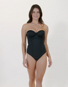Extra high-waisted sculpting thong panty